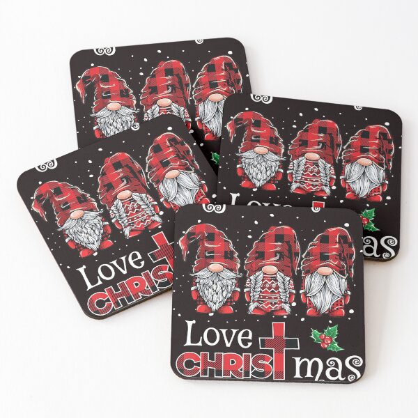 Item preview, My Gnomies Love Christmas Funny Three Gnomes designed and sold by JodyBoling.