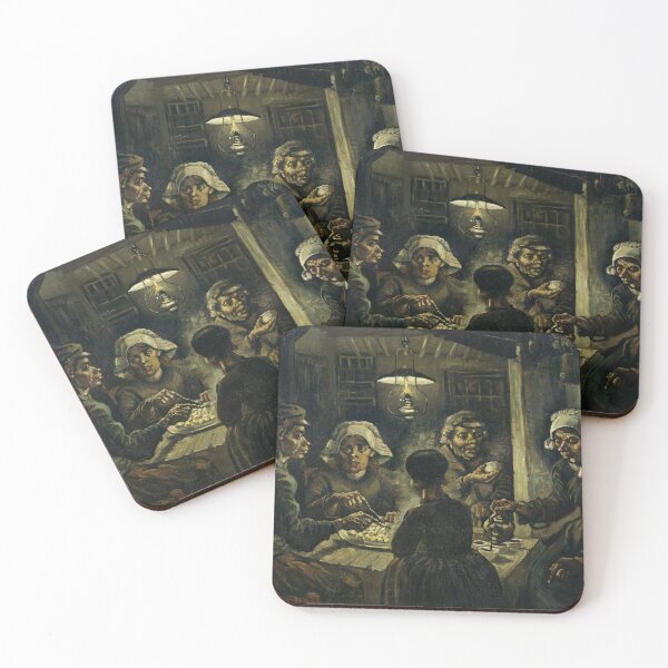 Item preview, The Potato Eaters designed and sold by amonarte.
