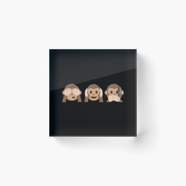 Item preview, See No Evil, Hear No Evil, Speak No Evil Emoji designed and sold by Flying Jake.