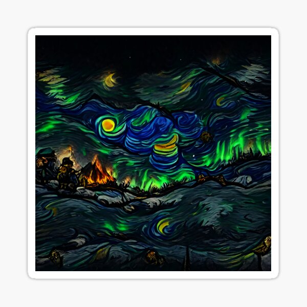 Northern Lights Sticker