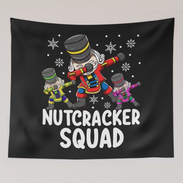 Item preview, Dabbing Nutcracker Cousin Squad designed and sold by StarcyWol.