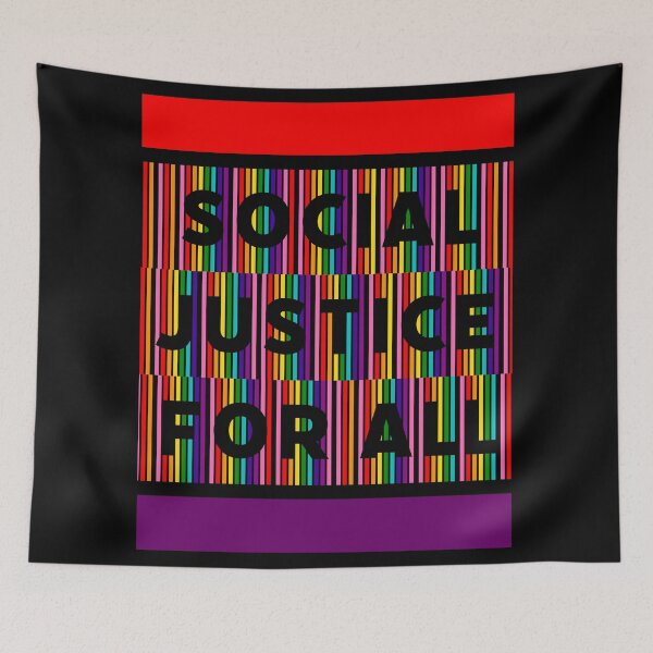 Item preview, SOCIAL JUSTICE FOR ALL designed and sold by Kim H Ritter.