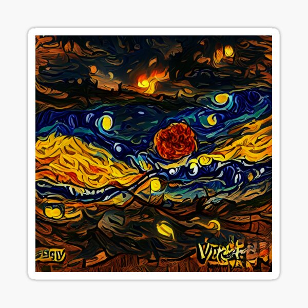 Golden Hour Sticker