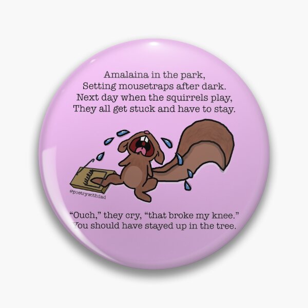 Item preview, Squirrels Caught In Mousetraps designed and sold by poetrywithdad.