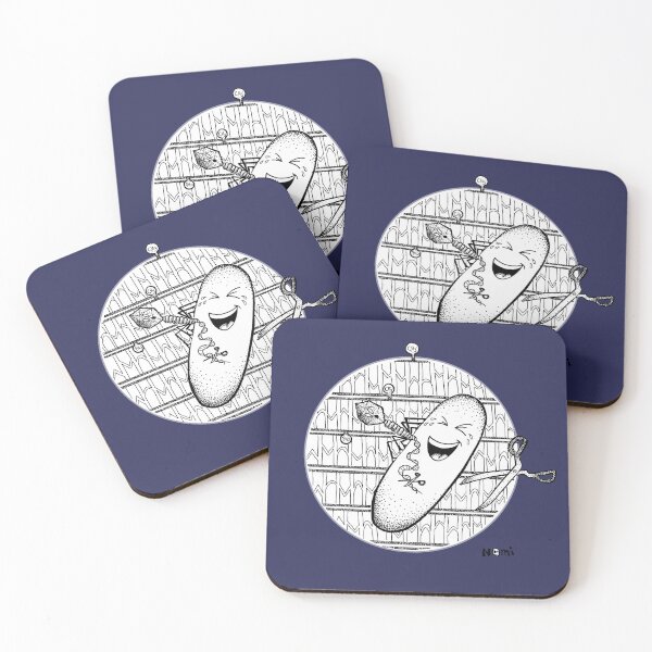 Item preview, Bacteria fight off virus with RMS designed and sold by Noémie Matthey.
