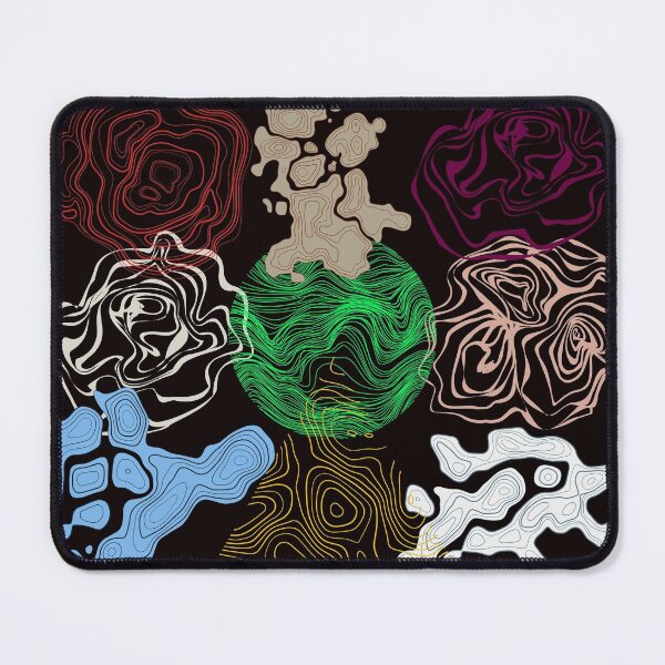 Item preview, Topography Map designed and sold by passiveink.