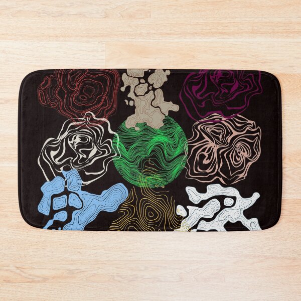 Item preview, Topography Map designed and sold by passiveink.