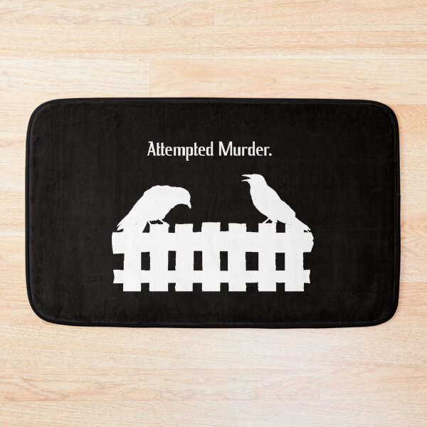 Item preview, Attempted Murder (White) designed and sold by ZivaKreations.