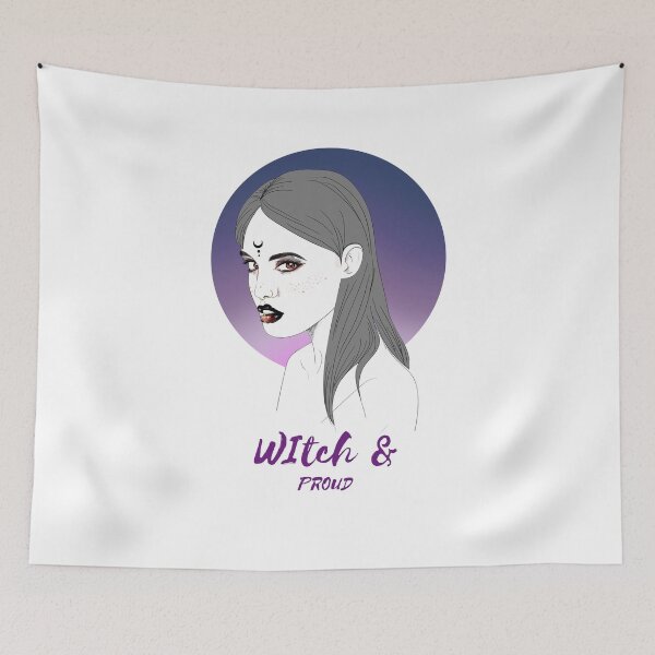 Item preview, Witch And Proud designed and sold by babydollchic.