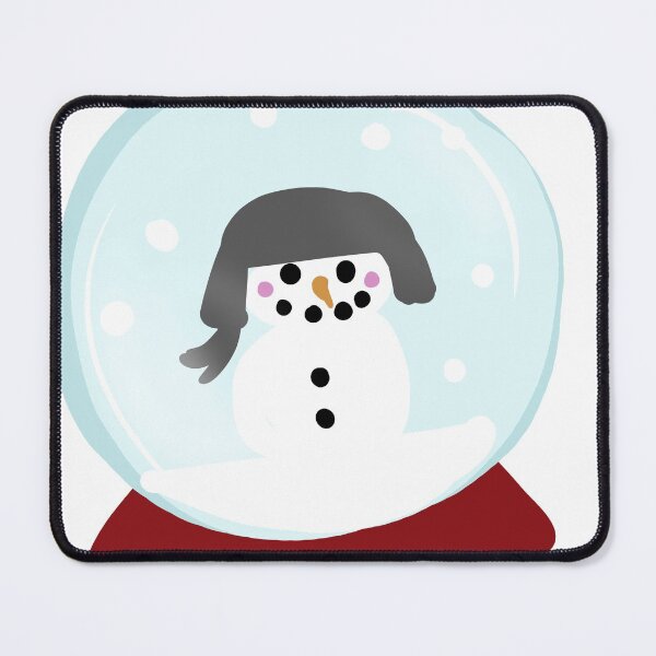 Item preview, Happy Snowman in a small Snowglobe designed and sold by Junpeiberry.