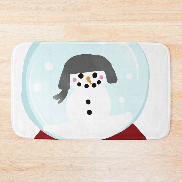 Item preview, Happy Snowman in a small Snowglobe designed and sold by Junpeiberry.