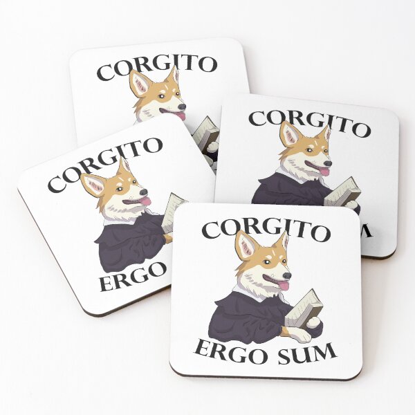 Item preview, Corgito Ergo Sum designed and sold by AriMakesArtShop.