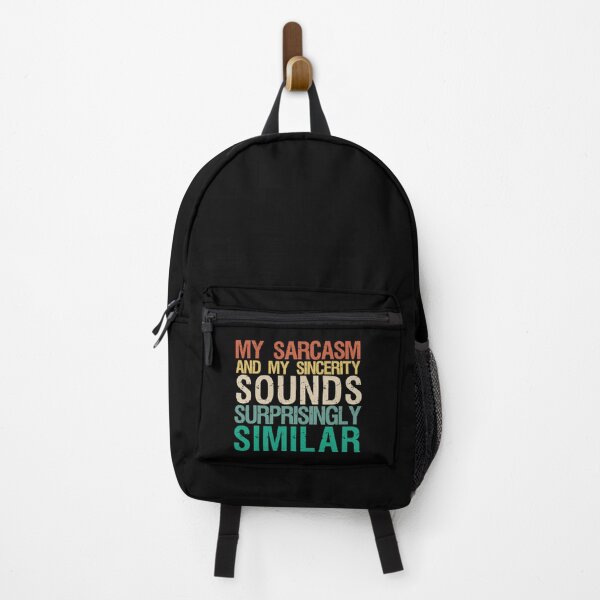Item preview, My Sarcasm And My Sincerity Sounds Surprisingly Similar - Vintage Sarcastic Quotes designed and sold by ItsRyn.