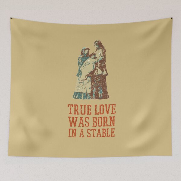 Item preview, True Love was born in a stable designed and sold by IsisOsiris.