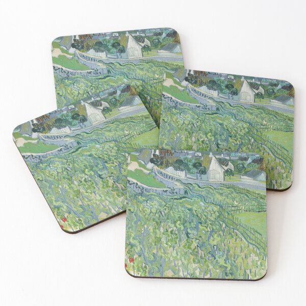 Item preview, Vineyards at Auvers designed and sold by amonarte.