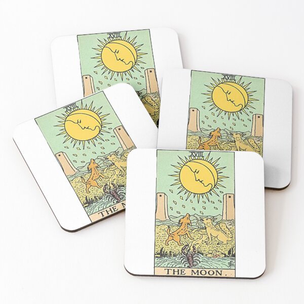 Item preview, Tarot Card - The Moon designed and sold by Atlas 101.