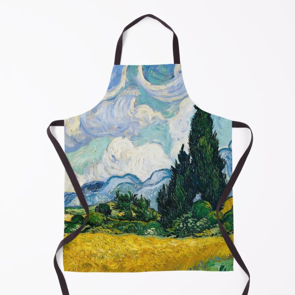 Item preview, Wheat Field with Cypresses designed and sold by amonarte.