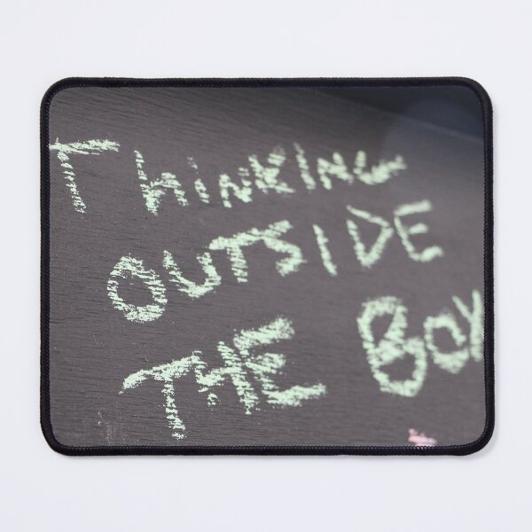 Item preview, Thinking Outside the Box Chalk Graffiti designed and sold by Theophanes Avery.