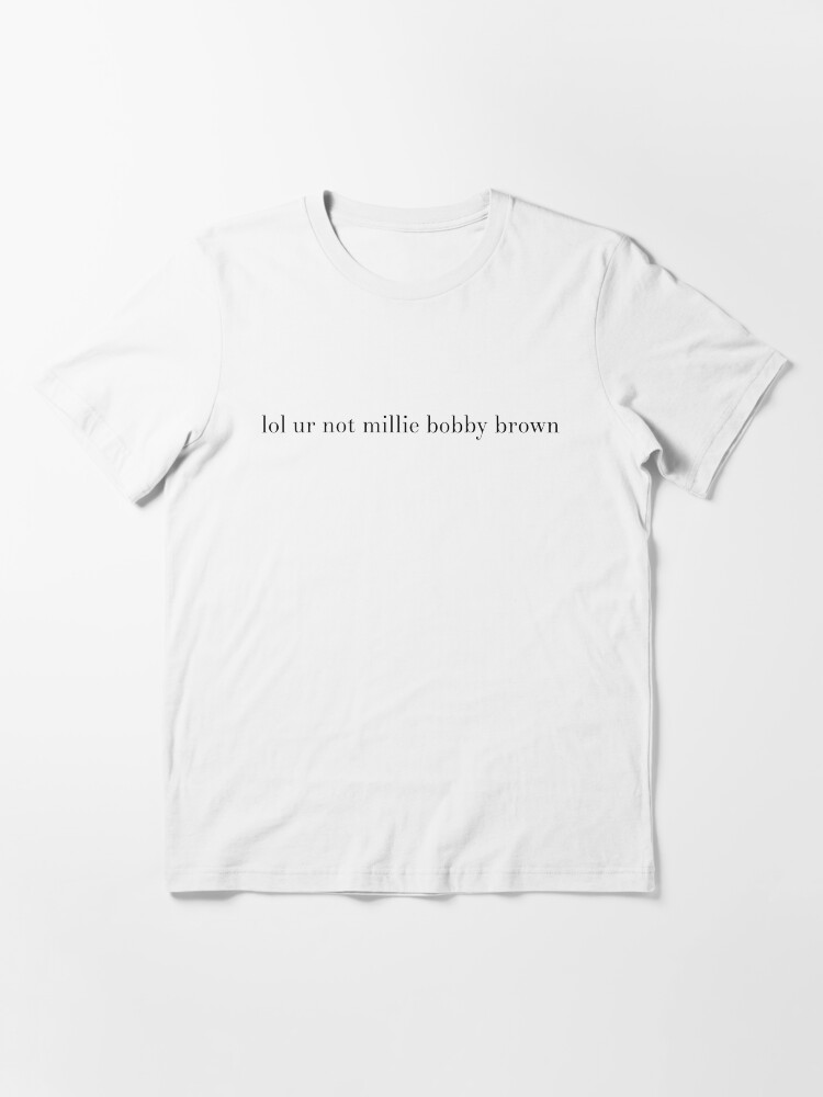 millie bobby brown t shirt