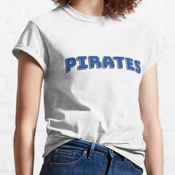 Pittsburgh Pirates Plaid T-Shirt from Homage. | Grey | Vintage Apparel from Homage.