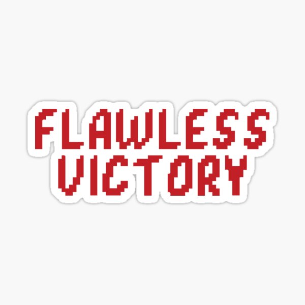 Mortal Kombat Flawless Victory - Flawless Victory - Sticker