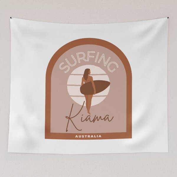 Item preview, Surfing Kiama Australia designed and sold by Zaprinda.