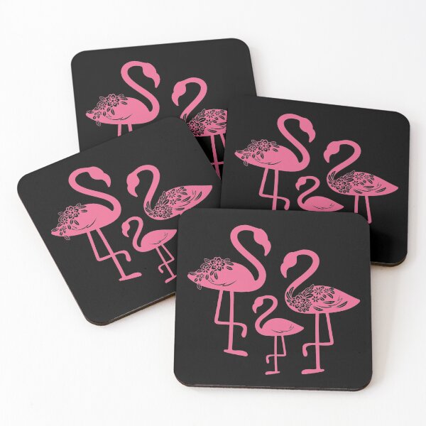 Item preview, Floral Pink Flamingo designed and sold by FortyFourTeez.