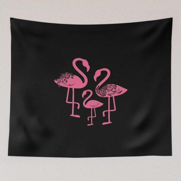 Item preview, Floral Pink Flamingo designed and sold by FortyFourTeez.