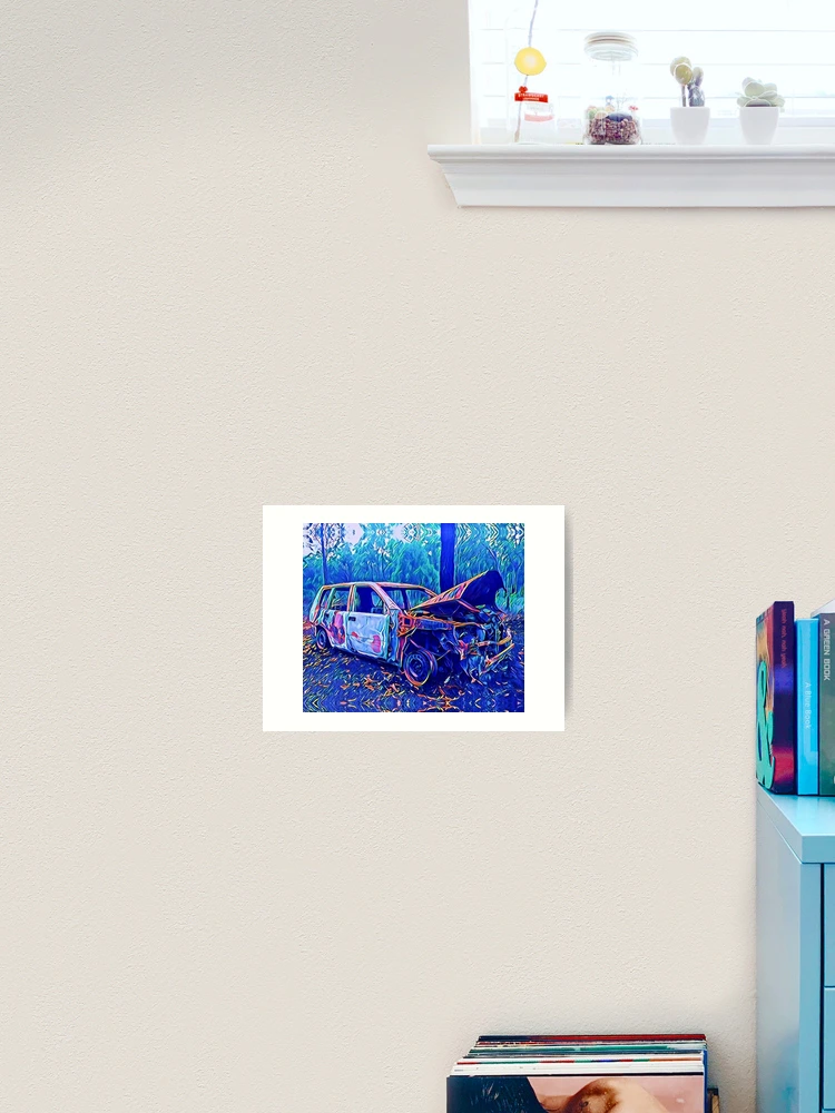 Thumbnail 2 of 3, Art Print, Rusting Memories designed and sold by RandaRubyRed.