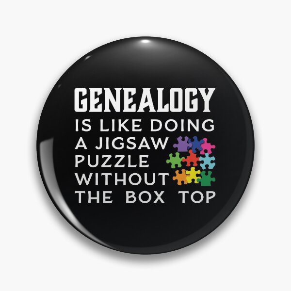 Item preview, Genealogy Is Like Doing A Jigsaw Puzzle  - Family History designed and sold by DPattonPD.