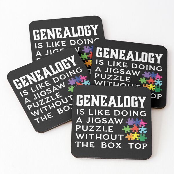 Artikelvorschau, Genealogie ist wie ein Puzzlespiel - Familiengeschichte entworfen und verkauft von DPattonPD.