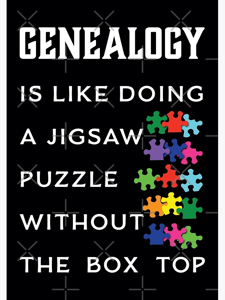 Genealogy Jigsaw Puzzles for Sale - Fine Art America