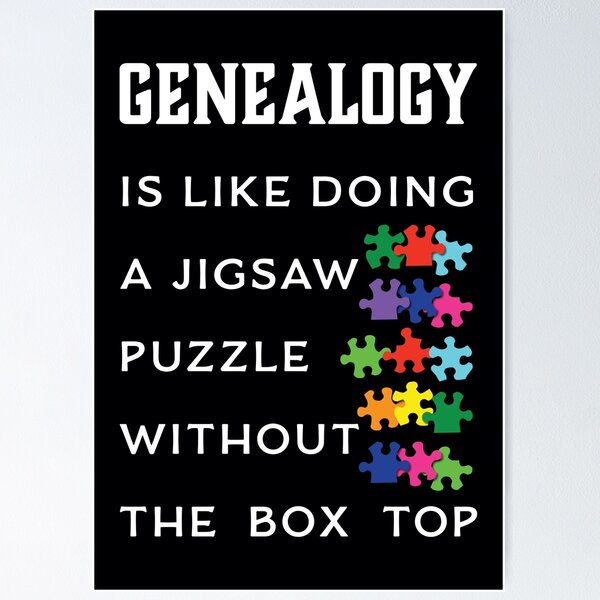 I like Genealogy and maybe like three People Poster for Sale by