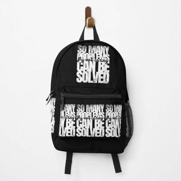Item preview, So Many Problems Can Be Solved By Not Caring (Grungy WHITE) designed and sold by CRHPOD20.
