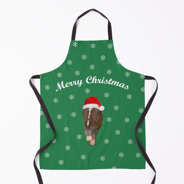 Item preview, Merry Christmas laughing horse designed and sold by quentinjlang.