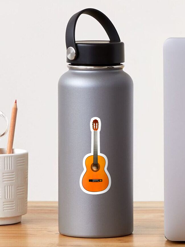 Thumbnail 1 of 3, Sticker, Guitar Music designed and sold by ISF22.