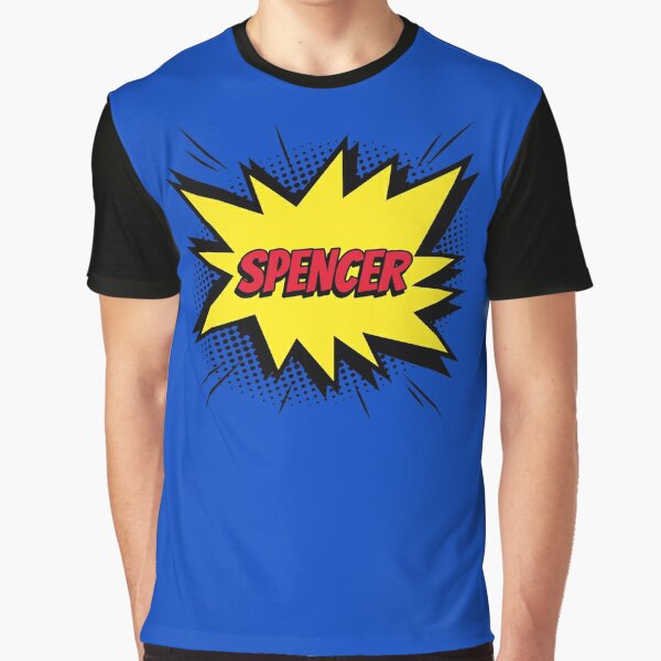 Spencer Name Tag T Shirts for Sale Redbubble