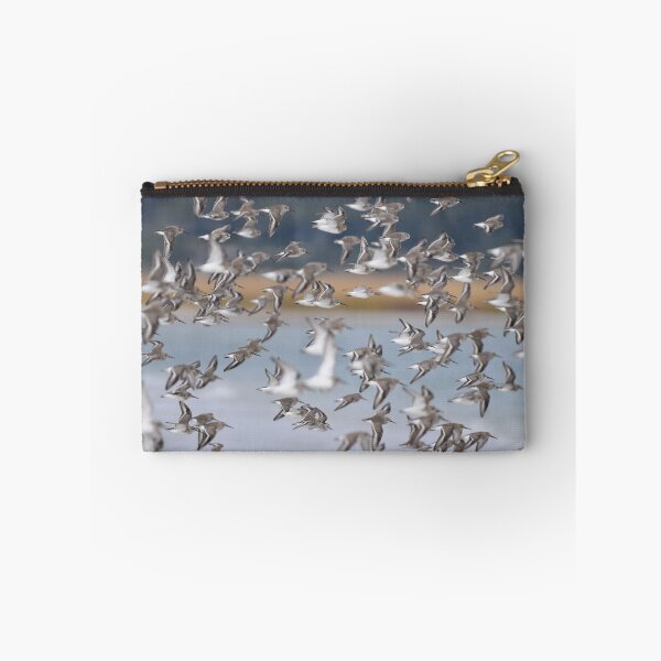Item preview, Dunlin Flock Photo designed and sold by LauraWolfArtist.