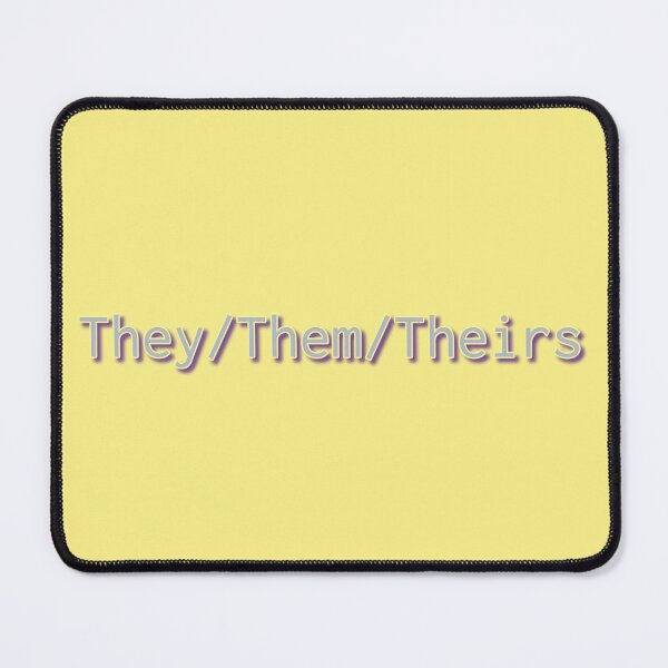Item preview, They Them Theirs Pronouns designed and sold by Day10Machine.