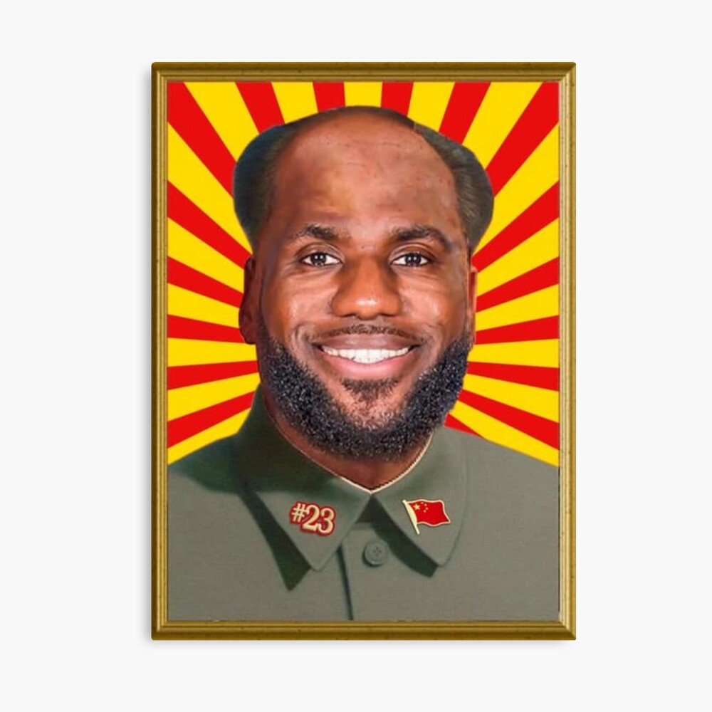 LeBron James Is A Communist Shill Bald Mao-james Meme 2