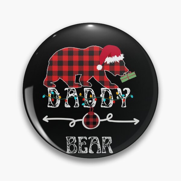 Item preview, daddy Bear Christmas Pajama Red Plaid Matching , Bear Christmas Pajama Red Plaid Buffalo Family gift  designed and sold by Alan-NY.