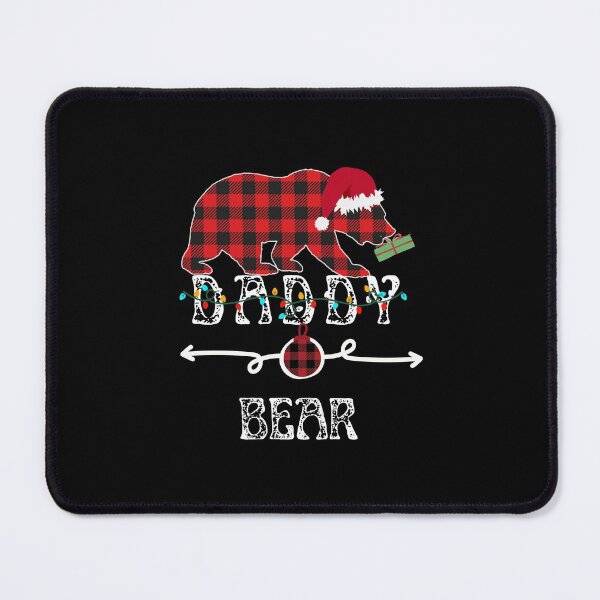 Item preview, daddy Bear Christmas Pajama Red Plaid Matching , Bear Christmas Pajama Red Plaid Buffalo Family gift designed and sold by Alan-NY.