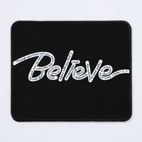 Item preview, BELIEVE 1 Peter 1:8-9 designed and sold by CrizG.