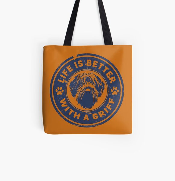 LIFE IS BETTER All Over Print Tote Bag