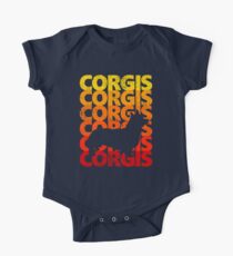 Vintage Corgis One Piece - Short Sleeve
