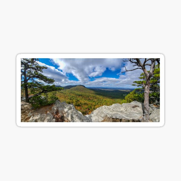 View from Hanging Rock State Park, NC Sticker