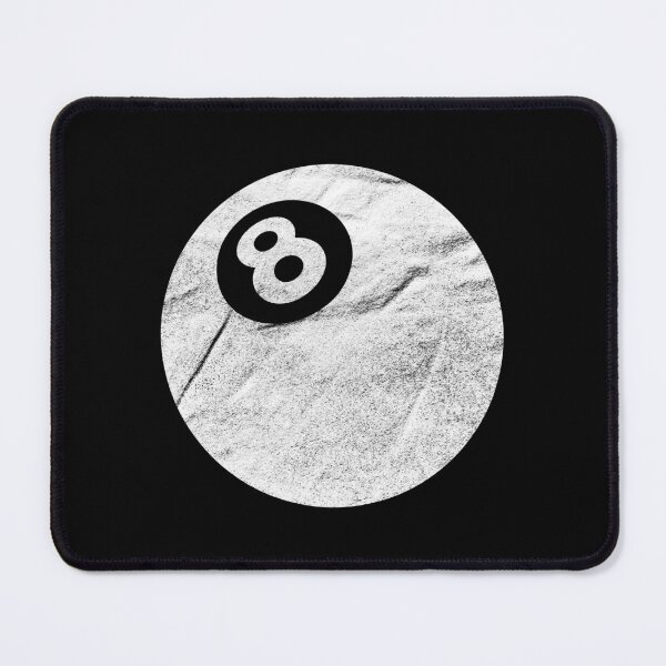 Item preview, Copy of 8 Ball Cue Ball (distressed design) designed and sold by siggyspatsky.