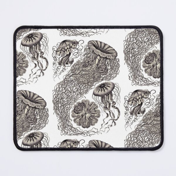 Item preview, Ernst Haeckel Jellyfish Discomedusae Aubergine designed and sold by aimeewilson.
