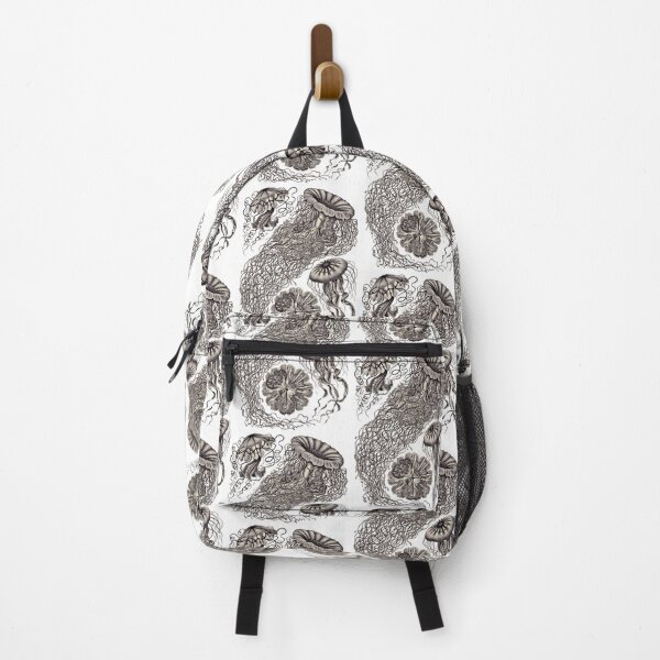 Item preview, Ernst Haeckel Jellyfish Discomedusae Aubergine designed and sold by aimeewilson.