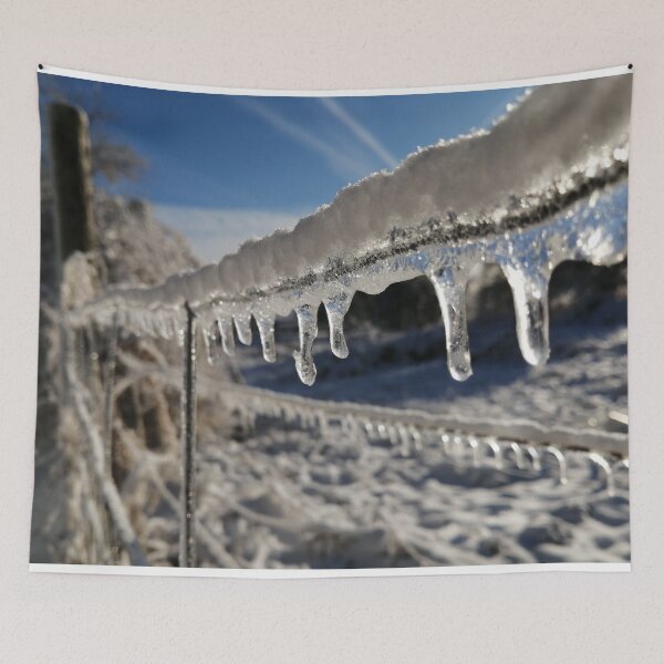 Item preview, H0196 Icy Fence designed and sold by photographyemd.